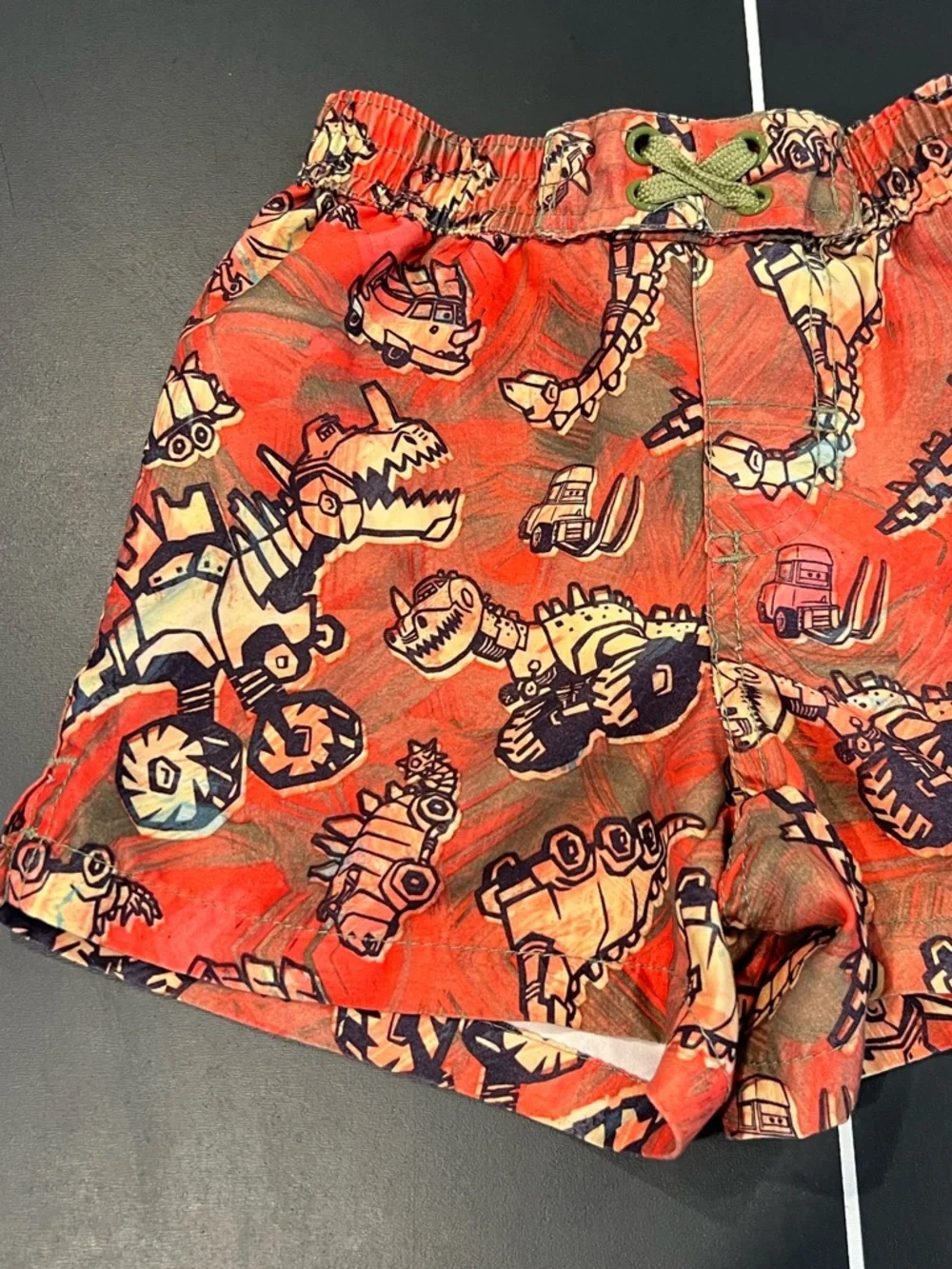 Disney Pixar Cars on the Road Swimming Trunks Shorts Toddler Boys Sz 4